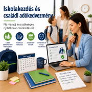Hamarosan itt a szeptember, avagy mi a teendő a családi adókedvezménnyel